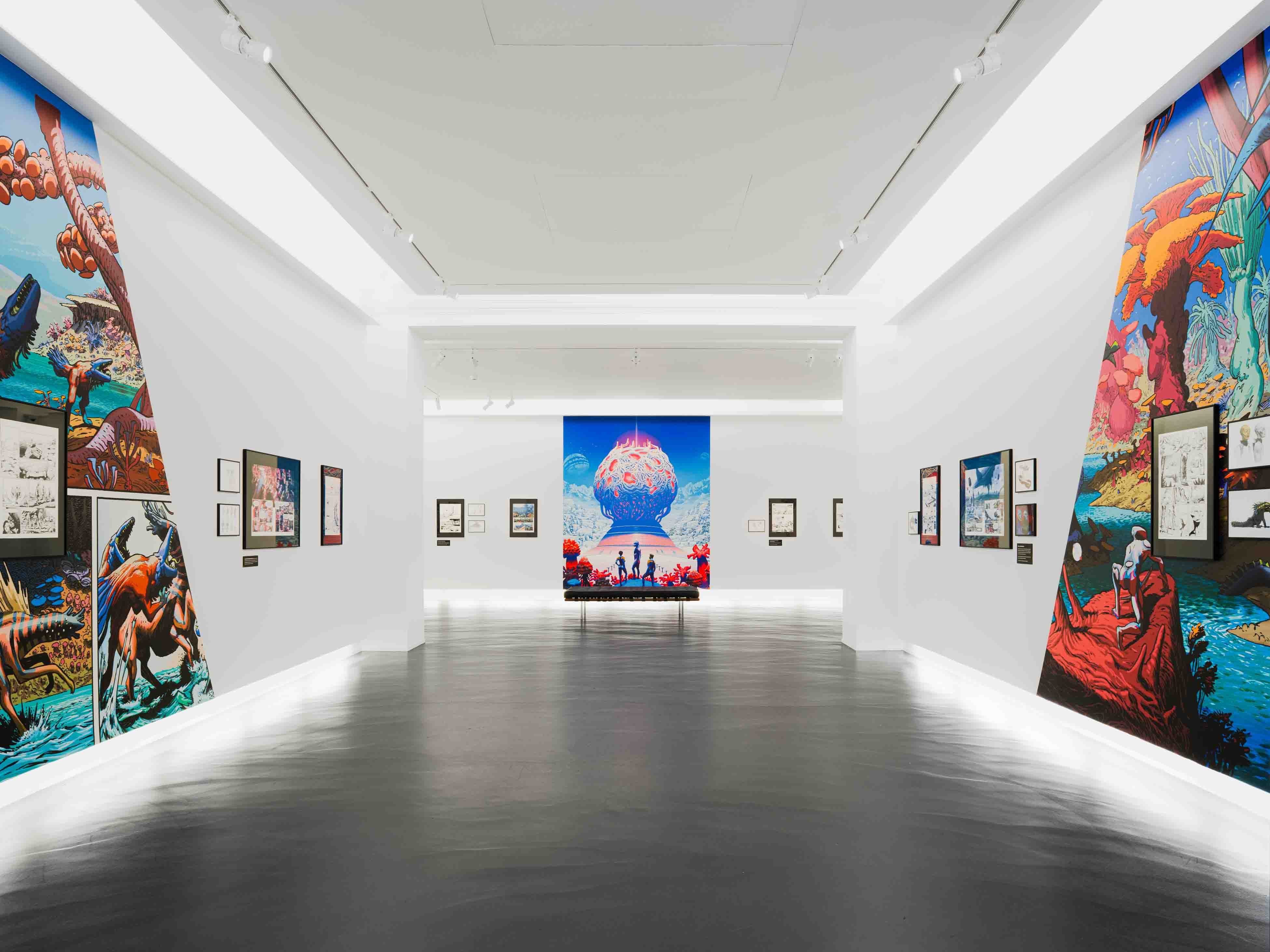 Exposition "Explorer l'univers d'une bande dessinée"