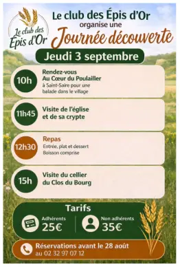 Journée découverte de Saint-Saire