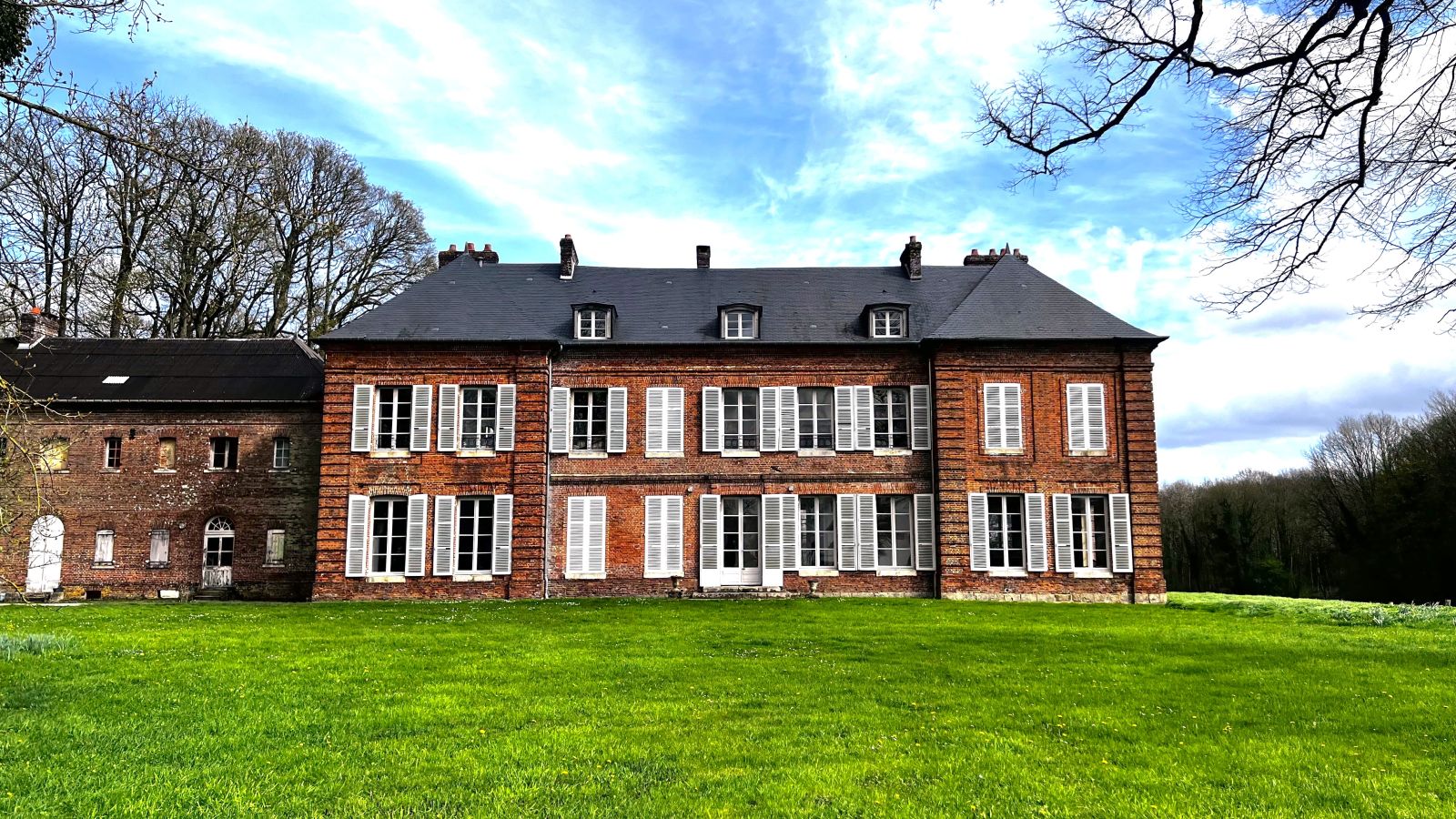 chateau normand du 18e siecle