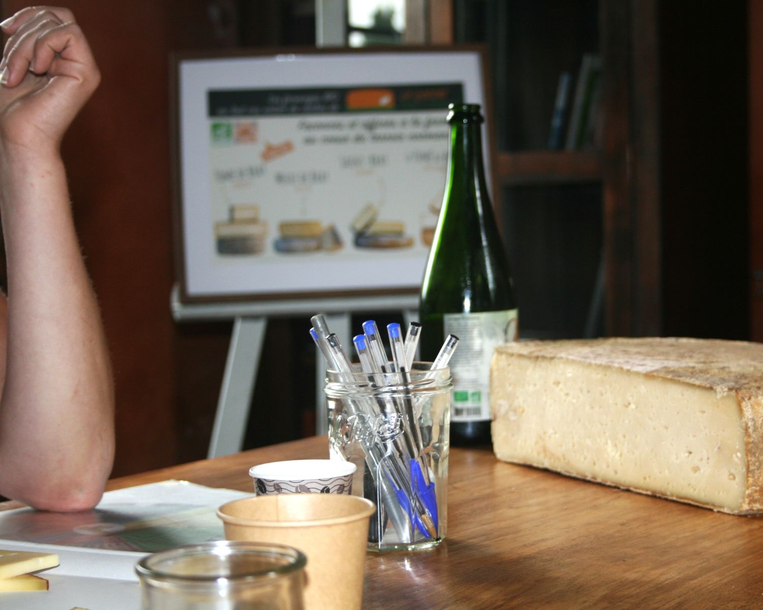 Dégustation de fromage normand